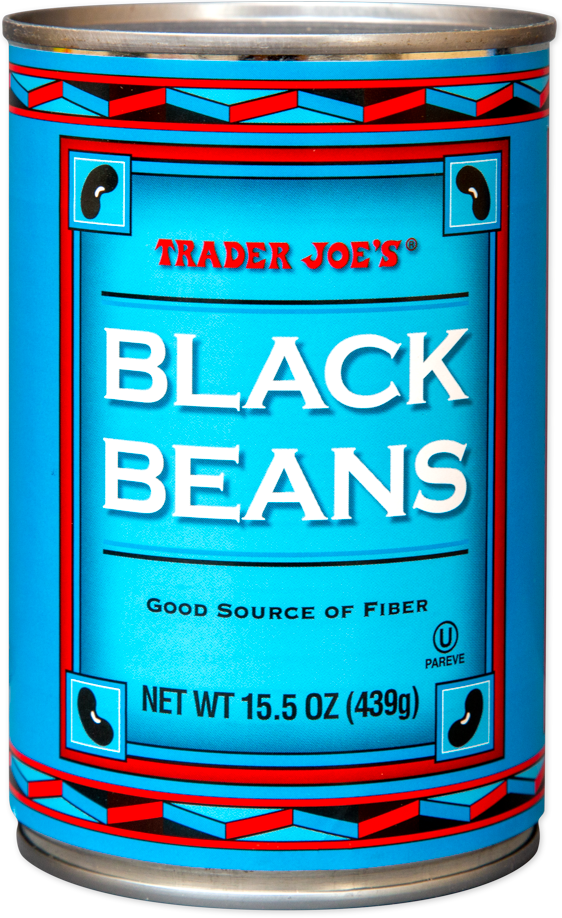 Trader Joe's black beans kosher pantry staple