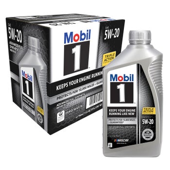 Mobil 1 5W-20 advanced full synthetic motor oil 6-pack