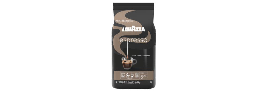 Lavazza Caffé Espresso whole bean Arabica coffee 2.2 lb bag