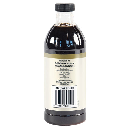 Kirkland Signature vanilla extract pantry baking essential