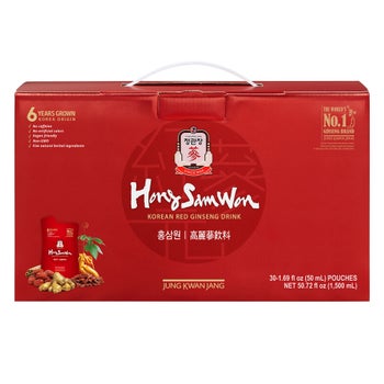 CheongKwanJang Hong Sam Won red ginseng drink 30-count pouches