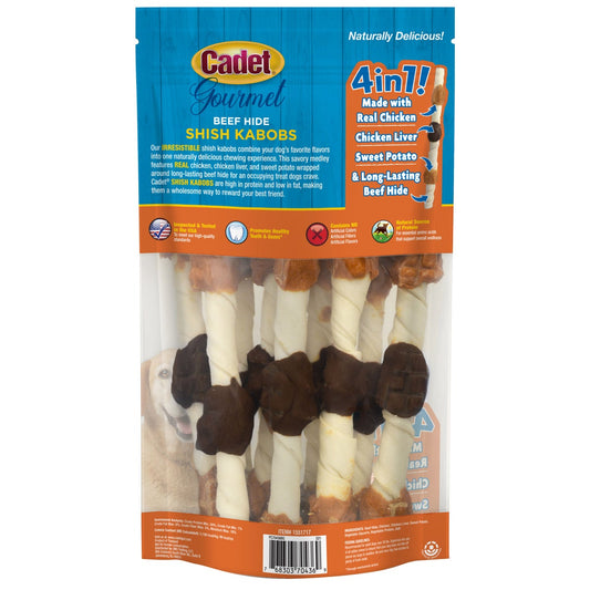Cadet dog treats 10-count 2-pack for large dogs