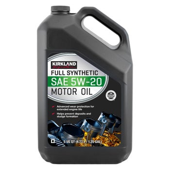 Kirkland Signature 5W-20 full synthetic motor oil 2-pack