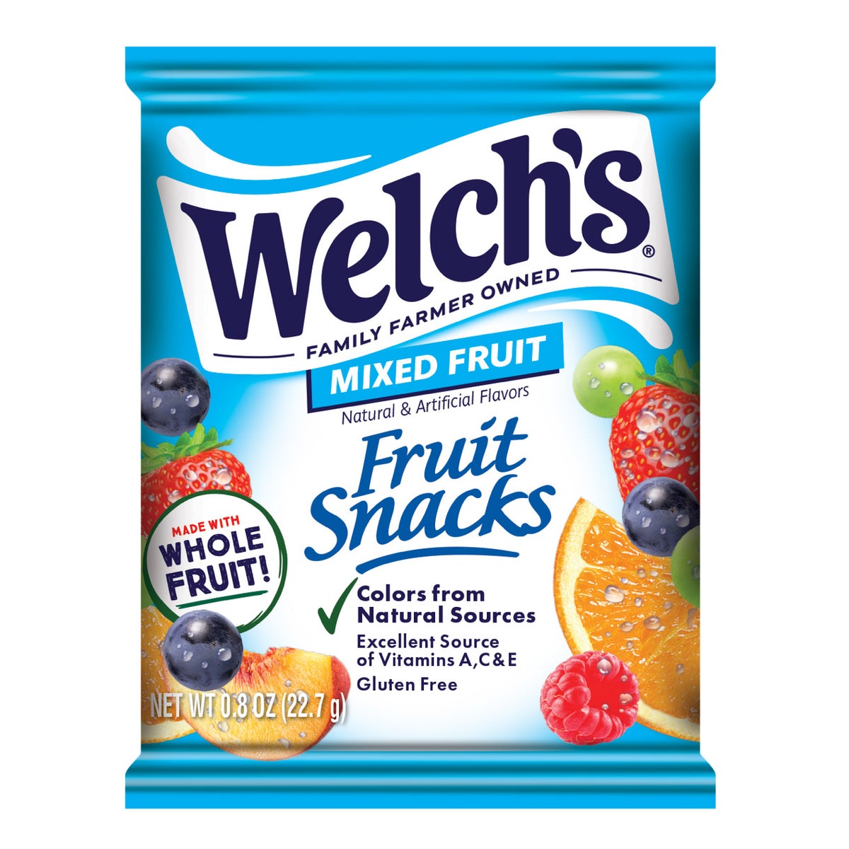 Welch's made with real fruit snack assortment
