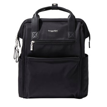 Baggallini Soho black laptop backpack travel bag
