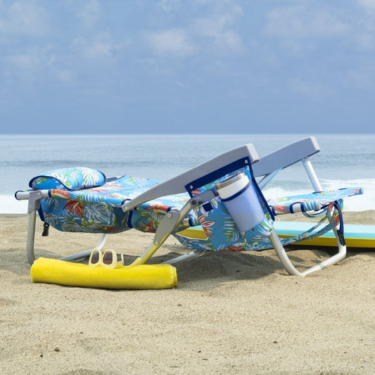 Tommy Bahama beach chair with 5-position recline