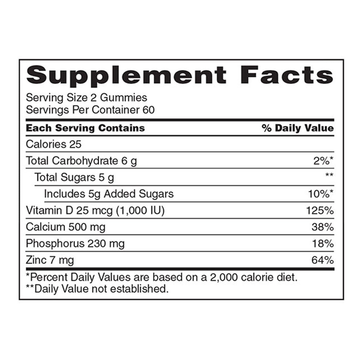 Orange and cherry Kirkland Signature supplement gummies