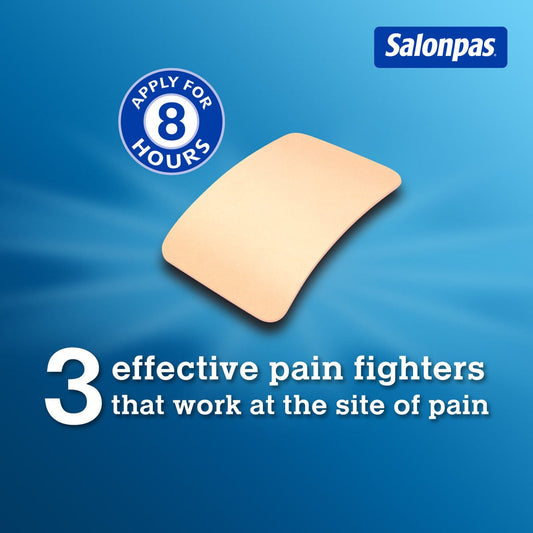Salonpas temporary relief patches for muscles and joints