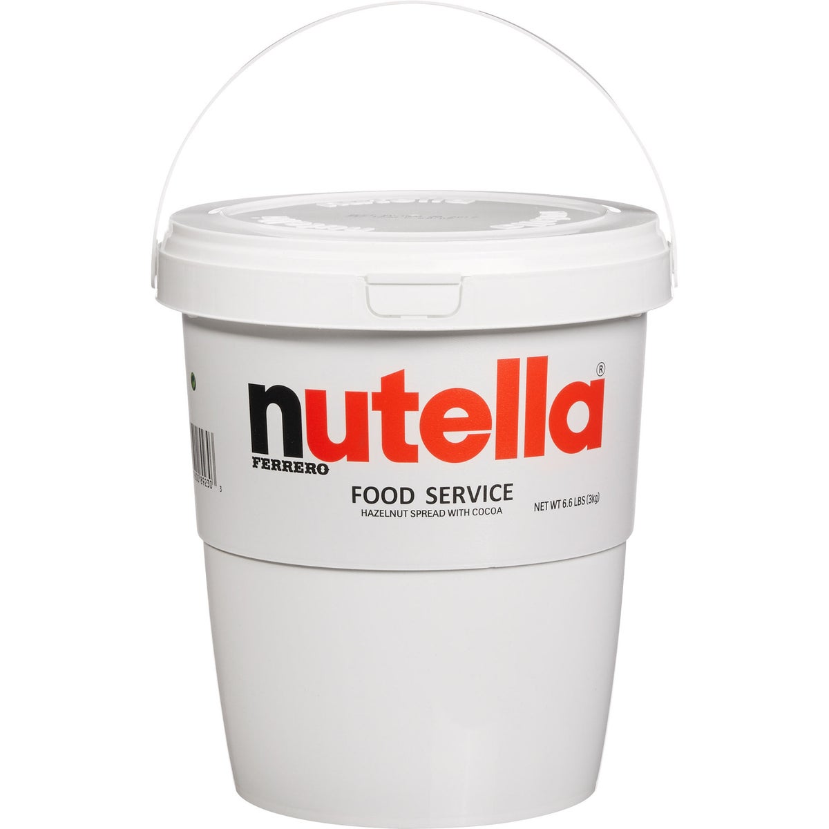 Nutella hazelnut spread with cocoa 6.6 lb jar