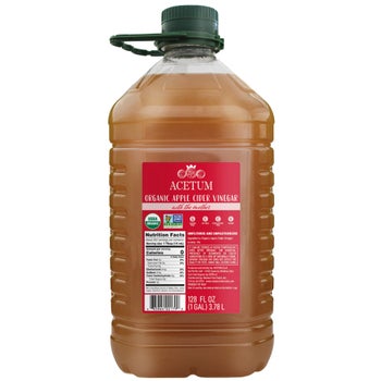Acetum organic apple cider vinegar with the mother 128 fl oz