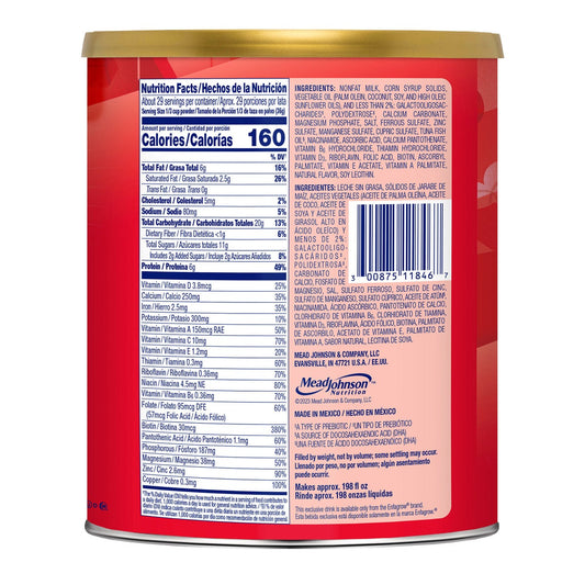 Enfagrow premium toddler drink with 22 key nutrients