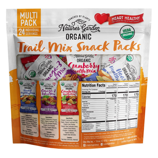 Nature's Garden 1.2 oz trail mix snack packs