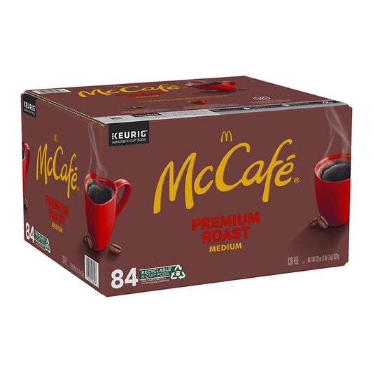 McCafe premium roast coffee single-serve pods