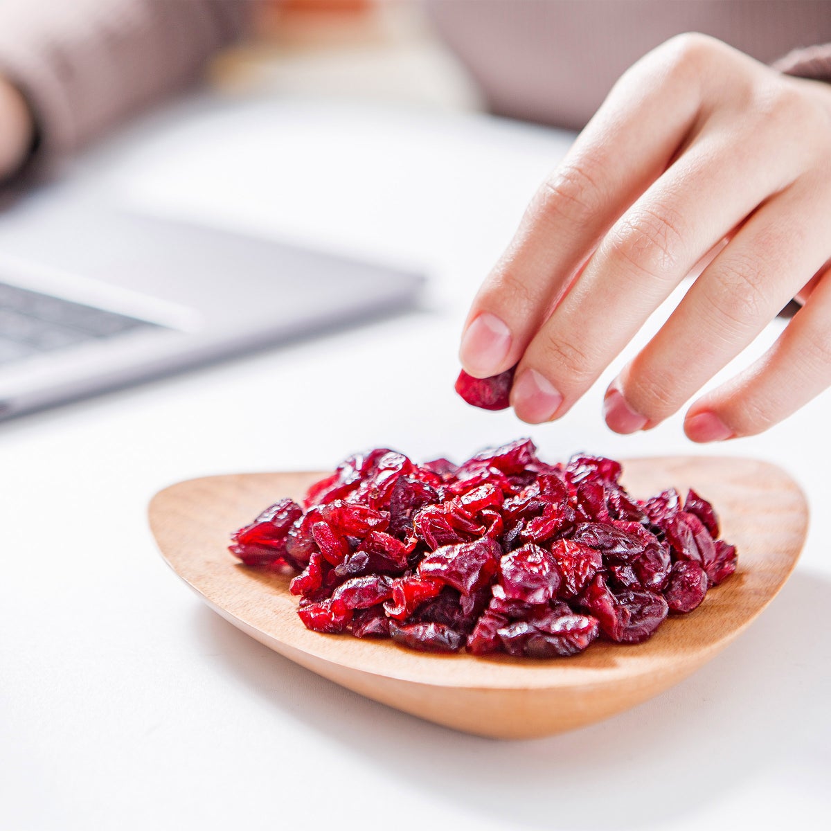 Ocean Spray sweetened whole dried cranberries package
