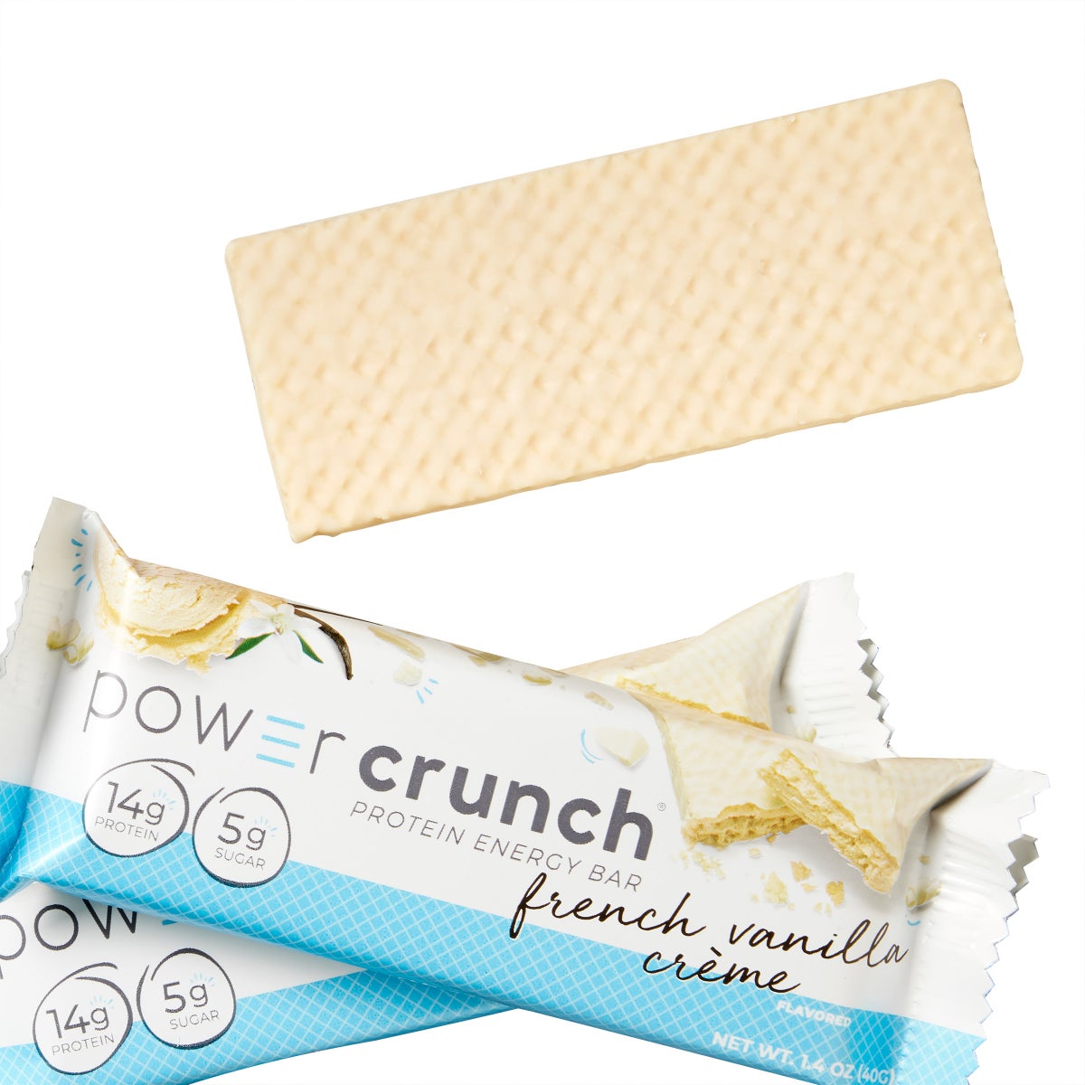 Power Crunch Protein Energy Bar, French Vanilla, 1.4 oz, 12-count