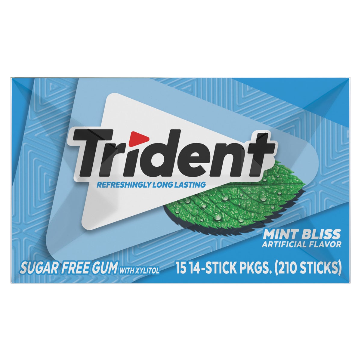 Trident sugar free mint gum multi-pack