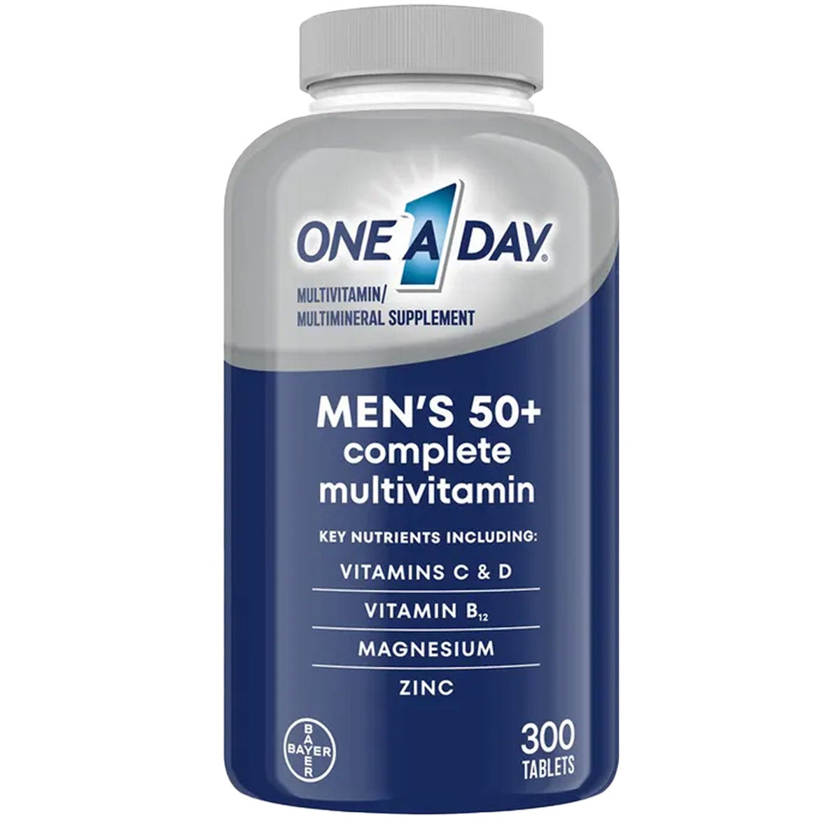 One A Day Men's 50+ Healthy Advantage multivitamin 300 tablets