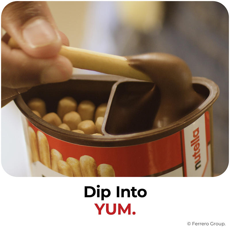 Nutella & Go 16 ct hazelnut spread snack cups