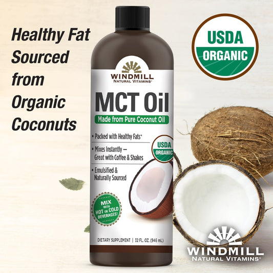 Windmill Natural Vitamins MCT oil for coffee and shakes