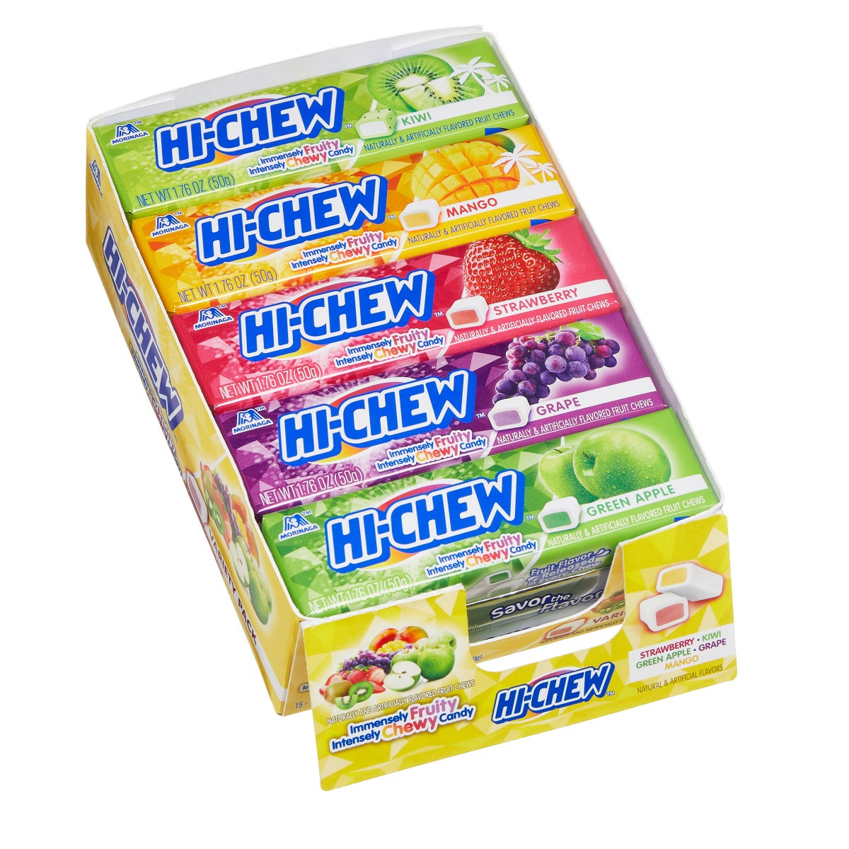 Hi-Chew cherry grape apple mango strawberry chews