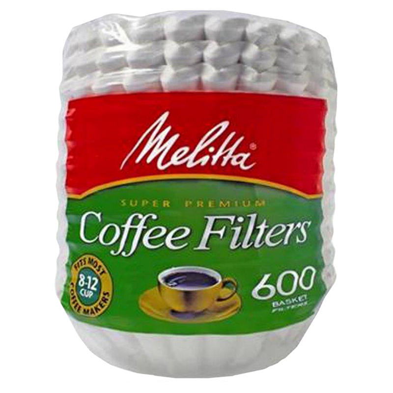 Melitta basket coffee filters 600 count