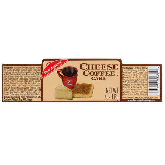 Individually wrapped Bon Appetit snack cakes