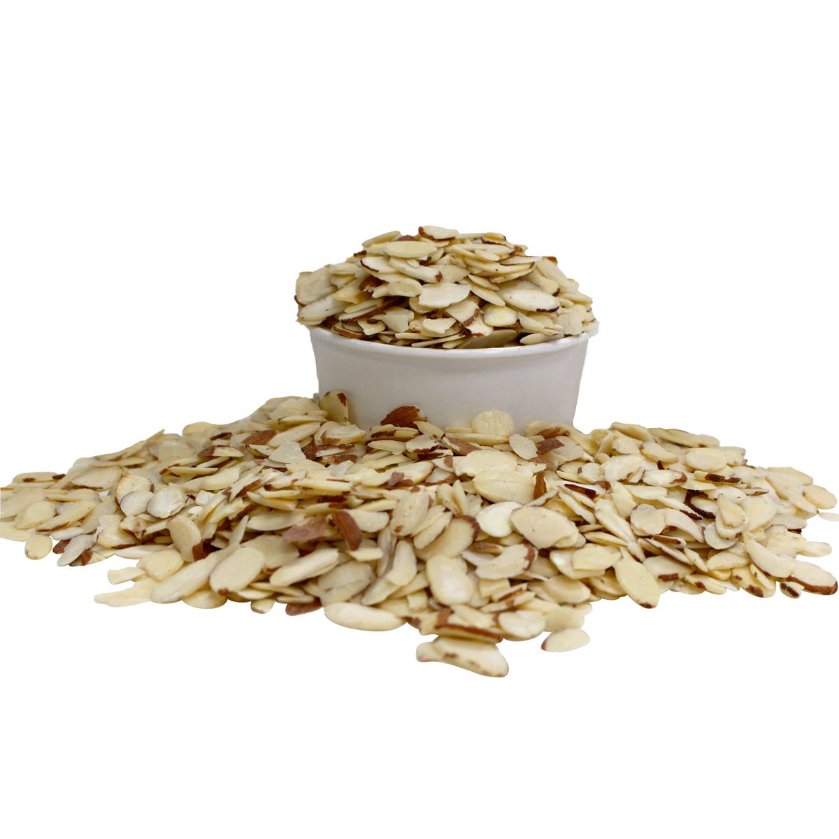 USA sliced almonds in large bag