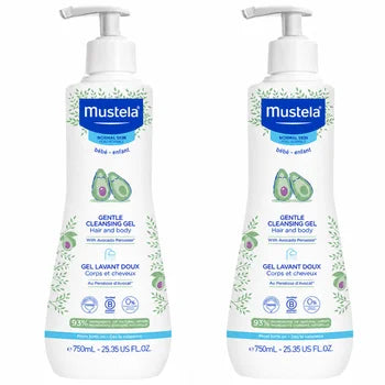 Mustela gentle baby wash with Avocado Perseose