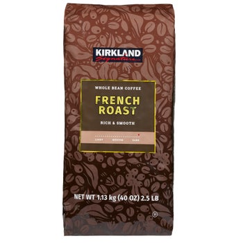 Kirkland Signature French Roast whole bean coffee 2.5 lb bag