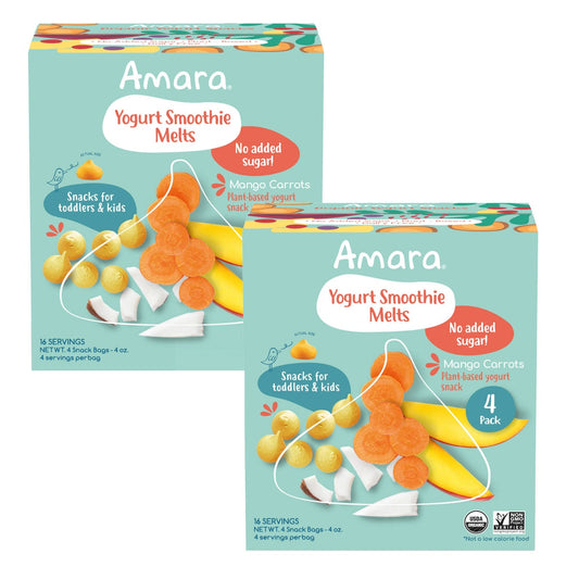 Amara dairy-free smoothie melts baby snack