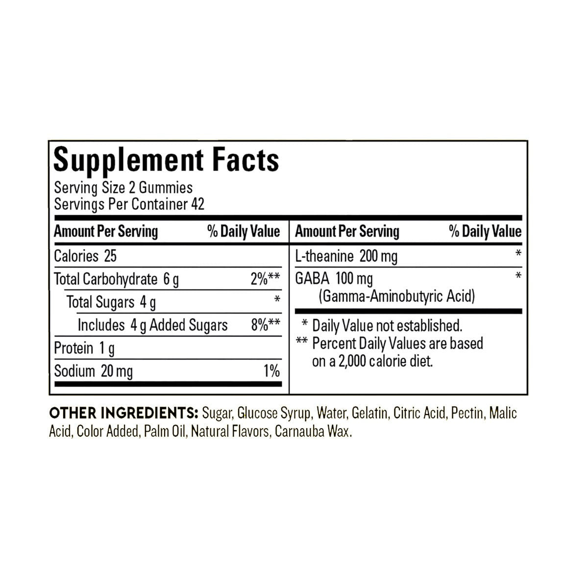 Nature Made calm support gummies bottle