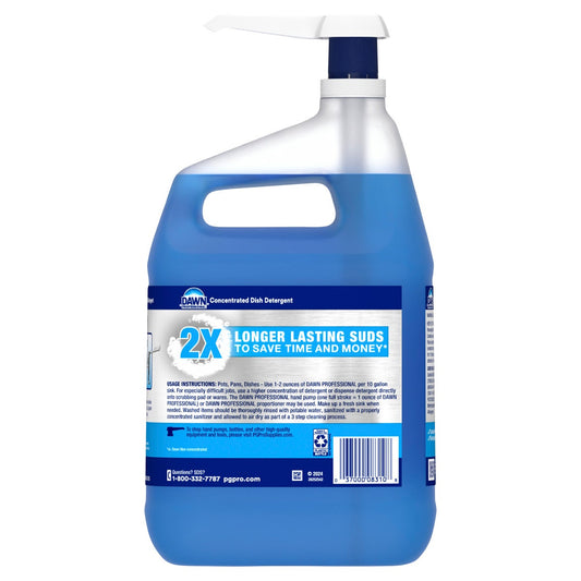 Dawn dish detergent gallon jug with locking pump