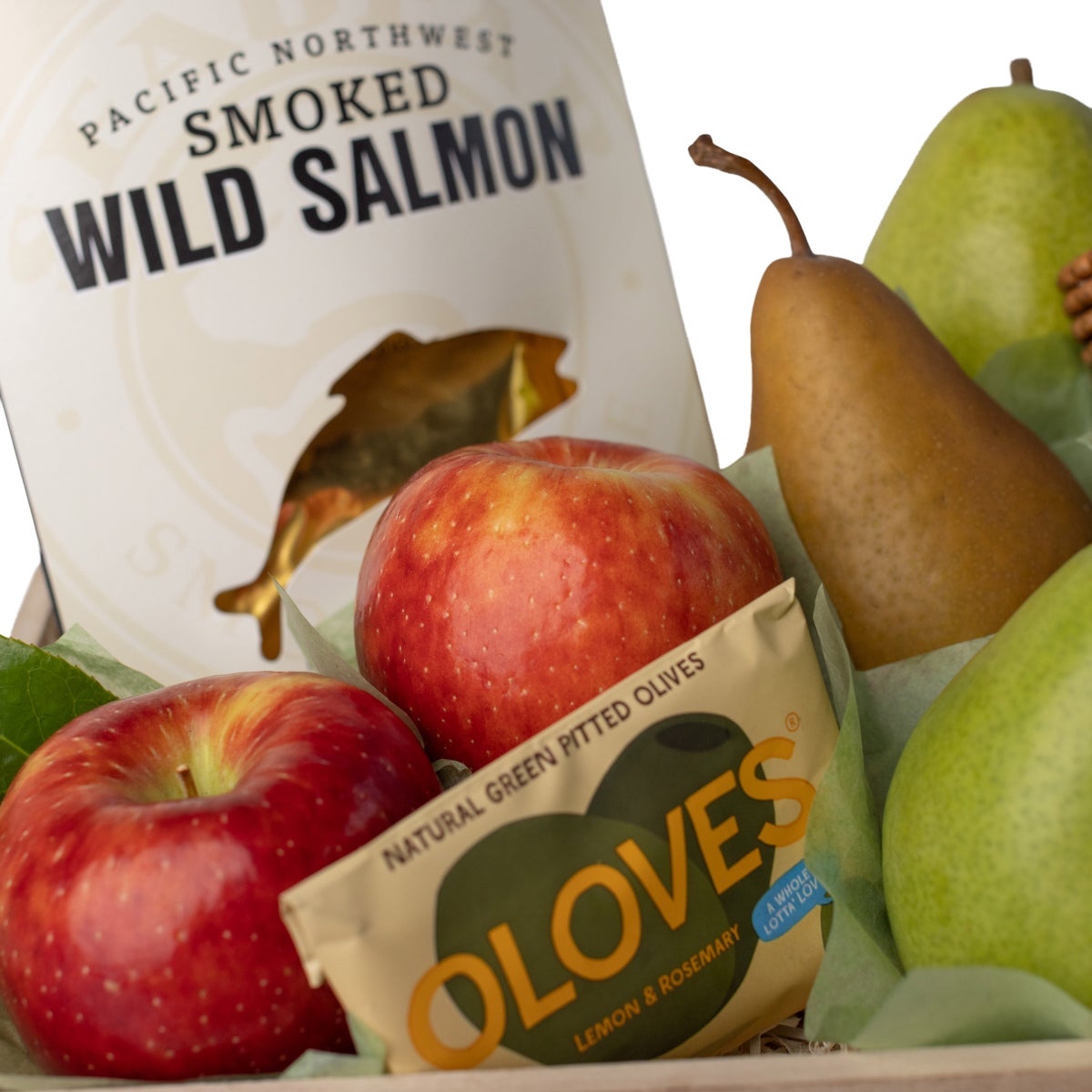 The Fruit Company gourmet snack basket assortment