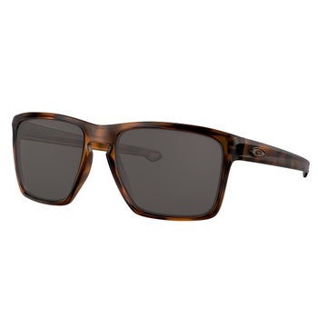 Oakley Sliver XL matte brown tortoise warm grey sunglasses