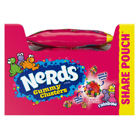 Nerds Candy Gummy Clusters tangy crunchy candy