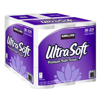 Kirkland Signature household bath tissue 231 sheets per roll