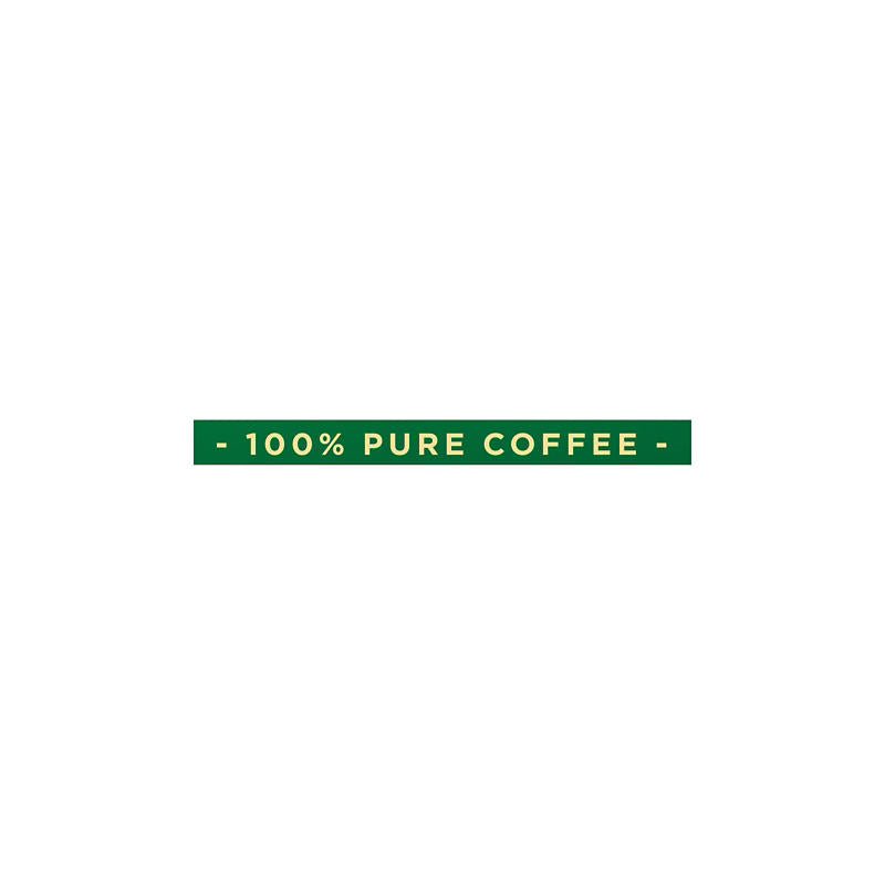 Nescafe house blend decaf coffee in glass container