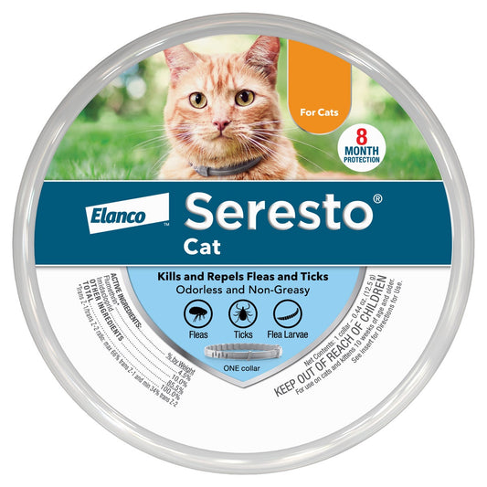 Odorless cat flea prevention collar