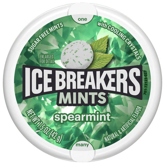 Ice Breakers 1.5 oz spearmint mint tins