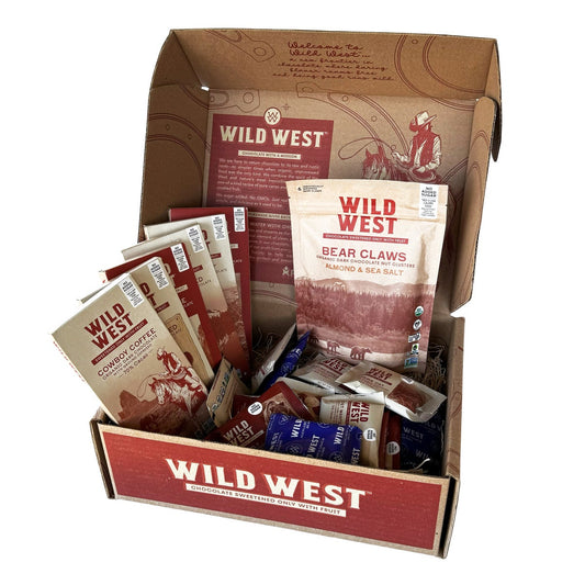 Wild West dark and oat milk chocolates