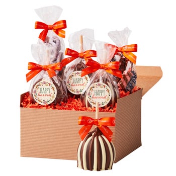 Mrs. Prindables Fall Harvest caramel apple confection gift box