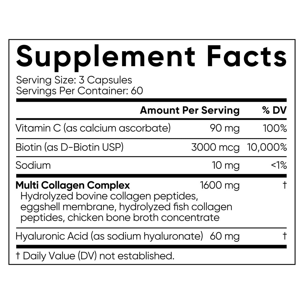 Sports Research collagen capsules wellness supplement