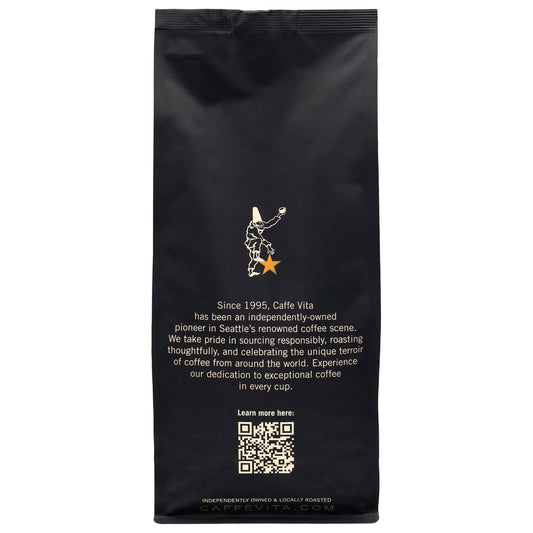 2 lb bags of Caffe Vita Novacella decaf ground coffee