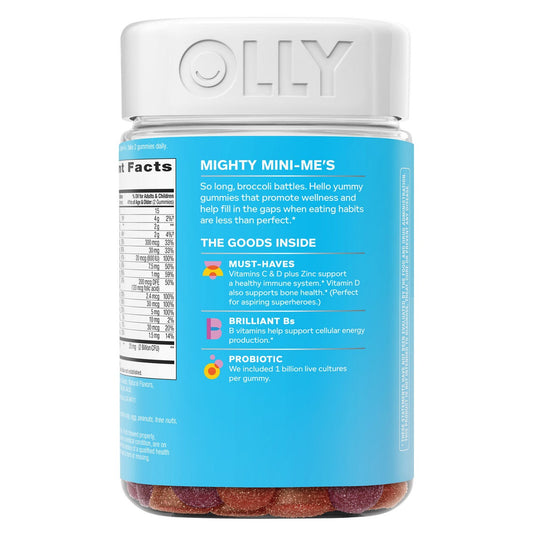 Kids multivitamin gummies with probiotic support