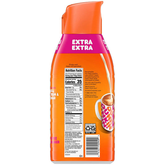 Sweet creamy coffee creamer for coffee