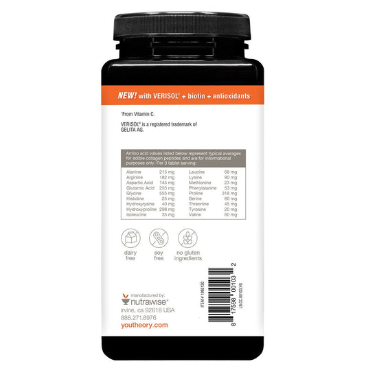 Youtheory beauty supplement for skin hair and nails