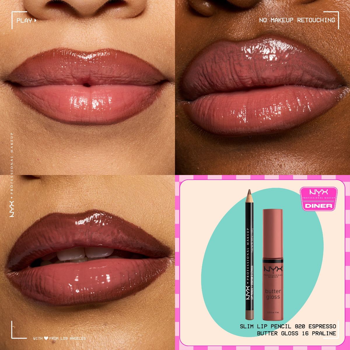 NYX Professional Makeup Butter Gloss Sugar Glass, 0.27 oz