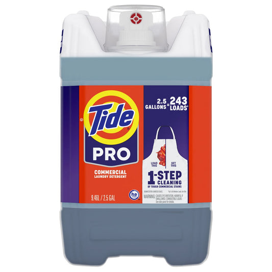 Tide PRO ready-to-use HE compatible laundry detergent jug
