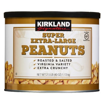 Kirkland Signature super extra-large peanuts 2.5 lb