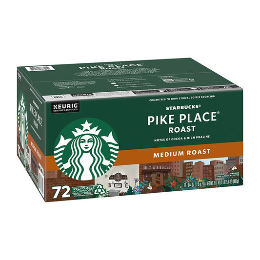 Starbucks coffee pods for Keurig brewers